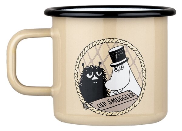 Muurla Hrnek Moomin The Adventurer 0,37l, smalt / béžový