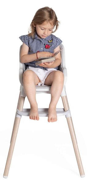 VYSOKÁ ŽIDLE, šedá Chicco - Jídelní židličky, Online Only
