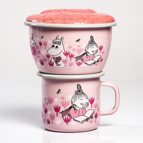 Muurla Miska Moomin Girls 0,3l, smalt / růžová
