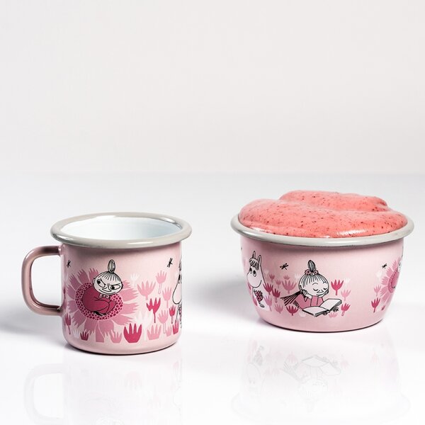 Muurla Miska Moomin Girls 0,3l, smalt / růžová