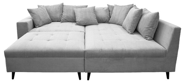 ROHOVÁ SEDAČKA, textil, světle šedá MID.YOU - Sedací soupravy, Online Only