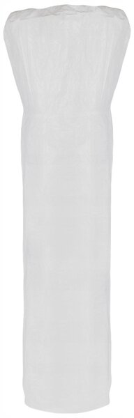 Obal na zahradní slunečník 215 x 80 x 215 cm bílý