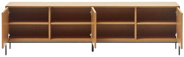Dubový TV stolek Kave Home Vedrana II. 195 x 40 cm