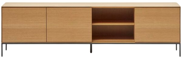 Dubový TV stolek Kave Home Vedrana II. 195 x 40 cm