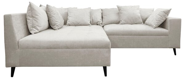 ROHOVÁ SEDAČKA, textil, světle šedá MID.YOU - Sedací soupravy, Online Only