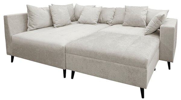 ROHOVÁ SEDAČKA, textil, světle šedá MID.YOU - Sedací soupravy, Online Only