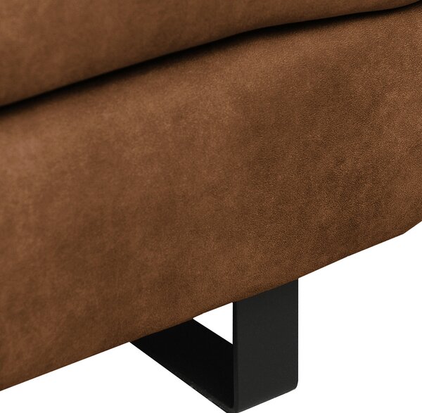 TŘÍMÍSTNÁ POHOVKA, textil, koňaková MID.YOU - Pohovky, Online Only