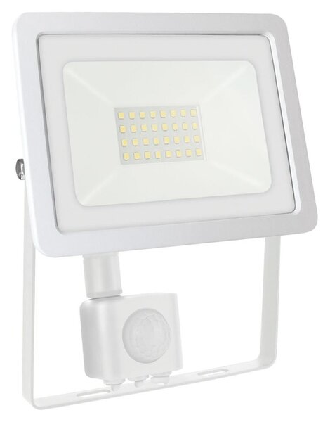 LED Venkovní reflektor se senzorem NOCTIS LUX 2 LED/30W/230V 4000K IP44 bílá