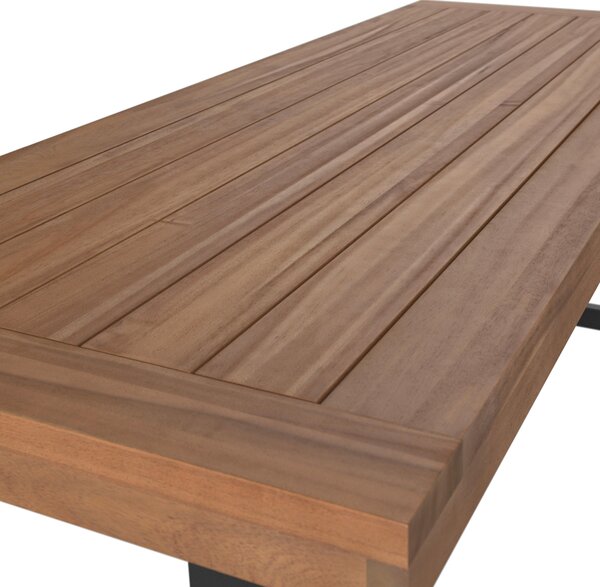 ZAHRADNÍ STŮL, dřevo, kov, 200/70/76 cm Ambia Garden - Venkovní stoly