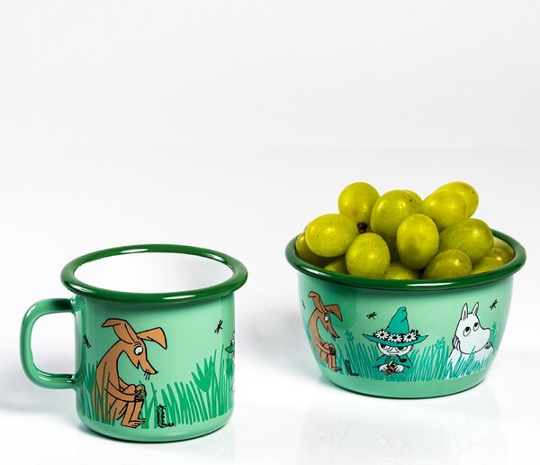 Muurla Miska Moomin Boys 0,3l, smalt / zelená