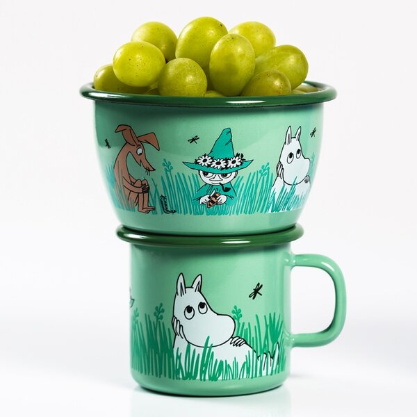 Muurla Miska Moomin Boys 0,3l, smalt / zelená