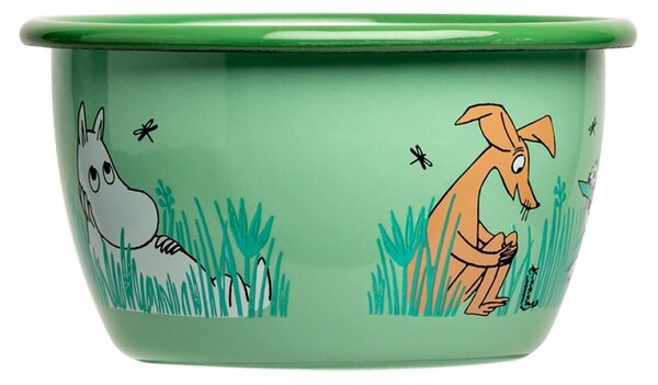 Muurla Miska Moomin Boys 0,3l, smalt / zelená