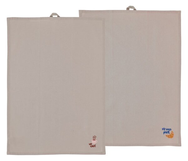 Bavlněné utěrky v sadě 2 ks 50x70 cm Bistro – Södahl