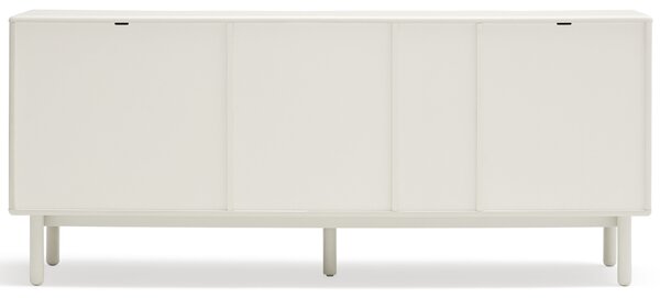 Krémově bílá lakovaná komoda Teulat Corvo 180 x 40 cm