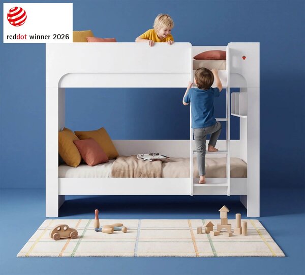 Čilek Patrová postel 90x200 cm Varia White