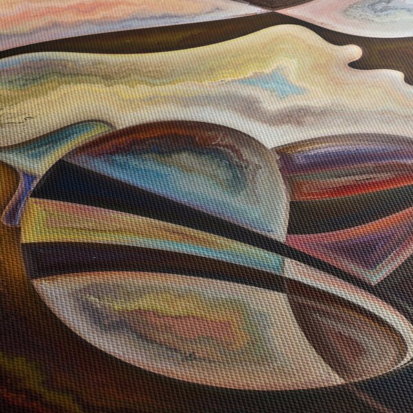 Obraz - Abstrakce hlav (170x50 cm)
