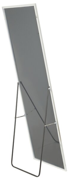 Stojací zrcadlo BEAUVAIS 156 cm Kov Stříbrná