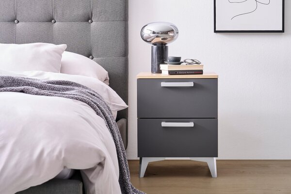 REGÁL, barvy dubu, 46/45/40 cm Hom`in - Šatní skříně