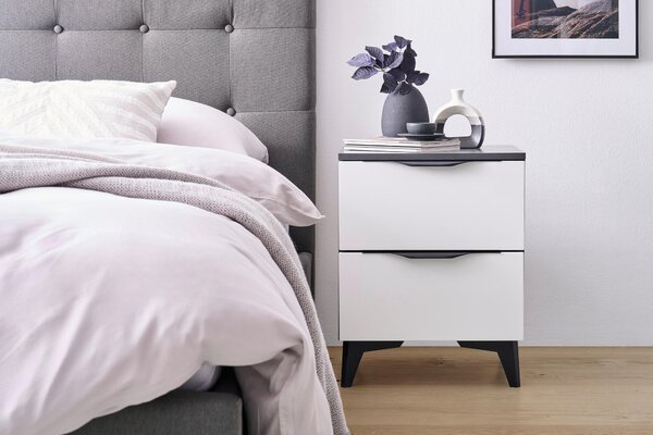 REGÁL, antracitová, 46/45/40 cm Hom`in - Šatní skříně