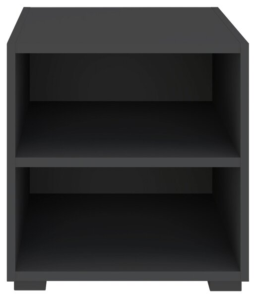 REGÁL, antracitová, 46/45/40 cm Hom`in - Šatní skříně