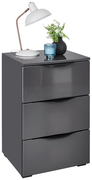 REGÁL, antracitová, 46/67/40 cm Hom`in - Šatní skříně