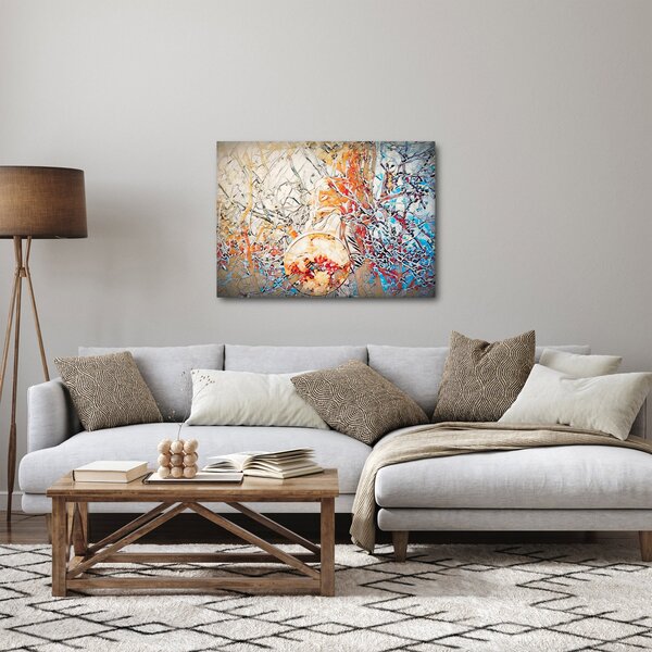Obraz - Mozaiková abstrakce (70x50 cm)