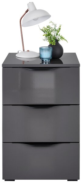 REGÁL, antracitová, 46/67/40 cm Hom`in - Šatní skříně
