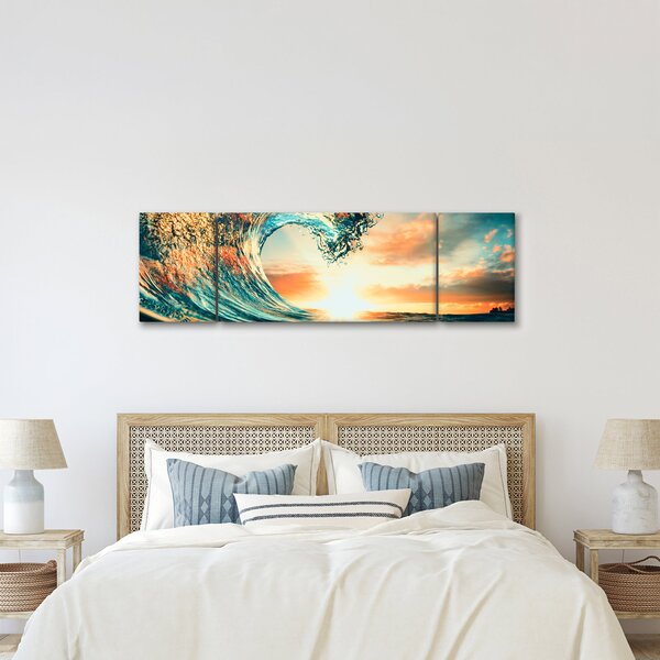 Obraz - Vlna (170x50 cm)