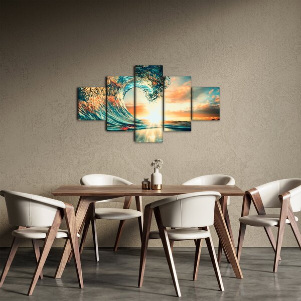 Obraz - Vlna (125x70 cm)