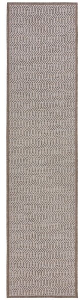 Flair Rugs koberce AKCE: 60x230 cm Kusový koberec Lipari Bellizi Grey – na ven i na doma - 60x230 cm