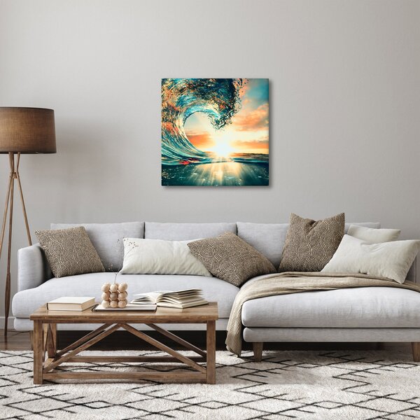 Obraz - Vlna (30x30 cm)