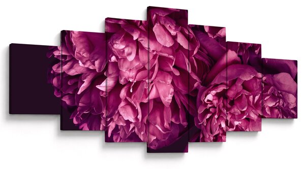 Obraz - Kytice pivoněk (210x100 cm)