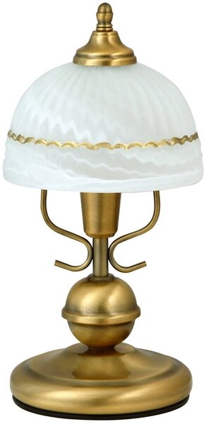 Rabalux Flossi stolní lampa 1x40 W bílá-hnědá 8812