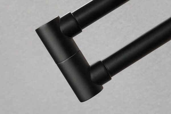 Berg Pot Filler kuchyňská baterie na stěnu černá 830135B