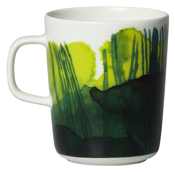 Marimekko Hrnek Oiva Sääpäiväkirja 0,25l, zelený