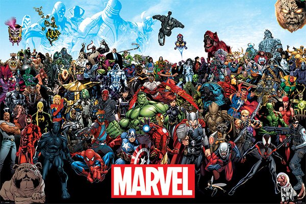 Plakát, Obraz - Marvel - Universe