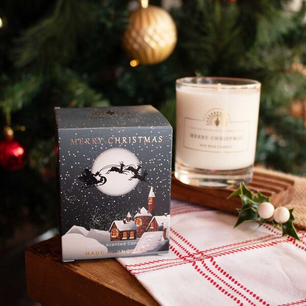English Soap Company Winter Village Vonná svíčka, 170 ml