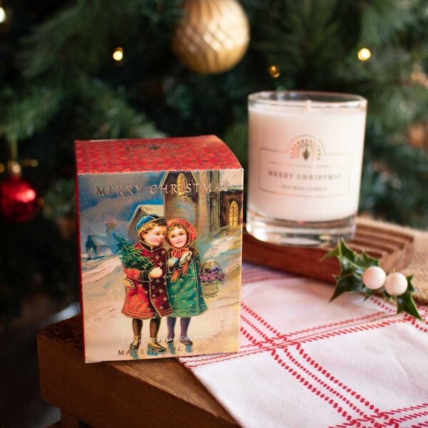 English Soap Company White Christmas Vonná svíčka, 170 ml