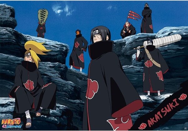 Plakát, Obraz - Naruto - Akatsuki