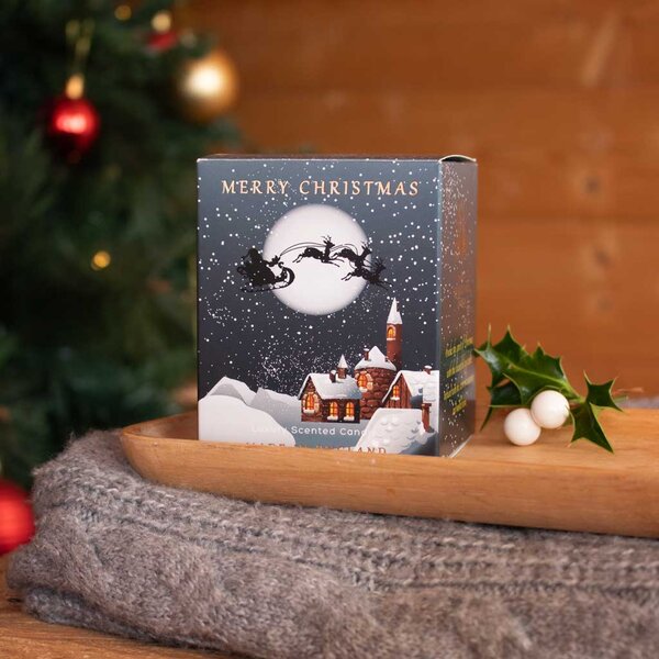English Soap Company Winter Village Vonná svíčka, 170 ml