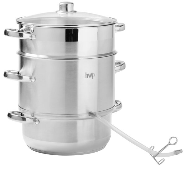 PARNÍ ODŠŤAVŇOVAČ, nerezová ocel, 28 cm Homeware Profession