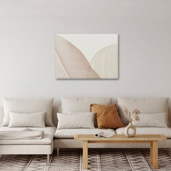 Obraz - Texturované listy (70x50 cm)