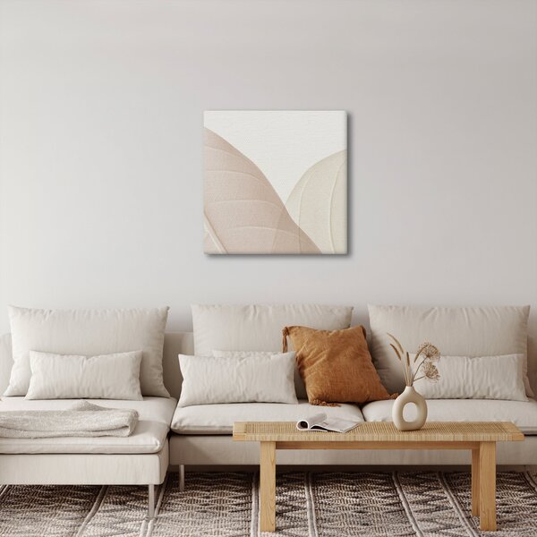 Obraz - Texturované listy (30x30 cm)