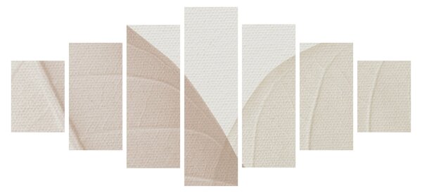 Obraz - Texturované listy (210x100 cm)