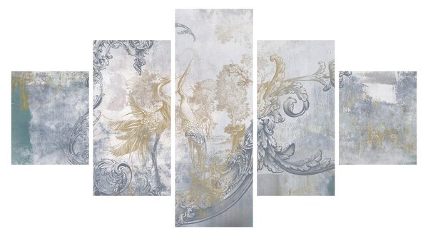 Obraz - Malba na stěně (125x70 cm)