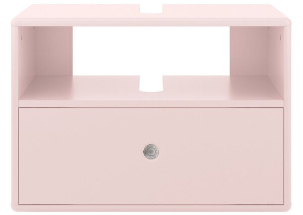 Růžová lakovaná skříňka pod umyvadlo Tom Tailor Color Bath 62 x 80 cm