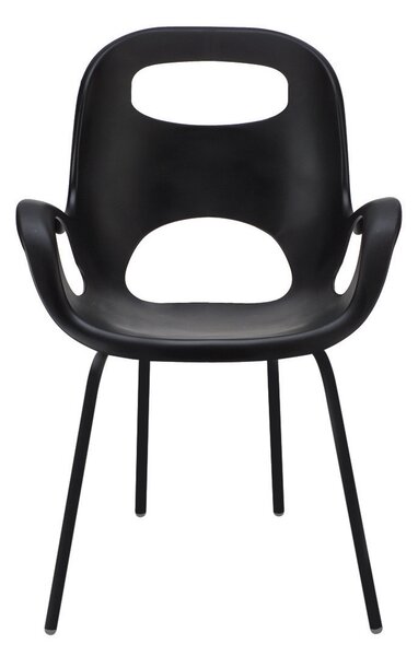 Umbra - Minimalistická židle Černá OH