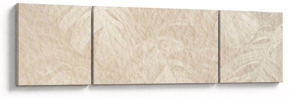 Obraz - Listy v textuře (170x50 cm)