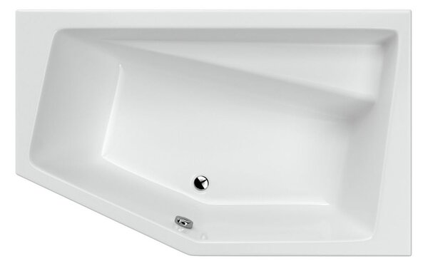 Excellent Vesper rohová vana 160x100 cm Pravostranná bílá WAEX.VEP16WH