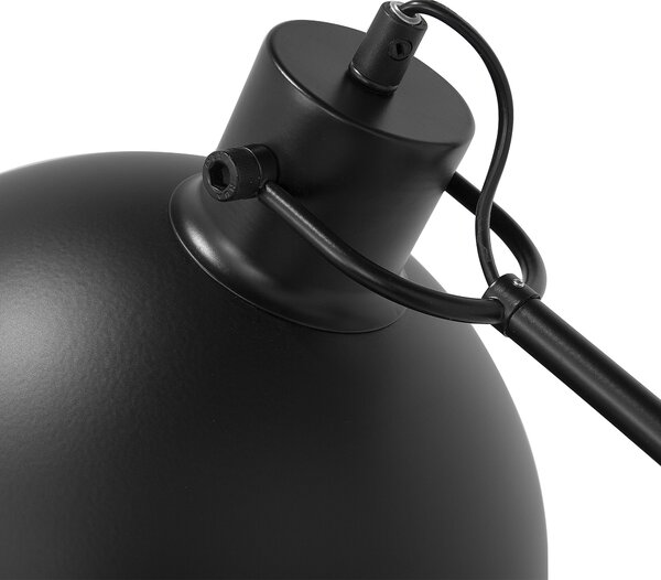 Stojací lampa DINTEL Kov Černá